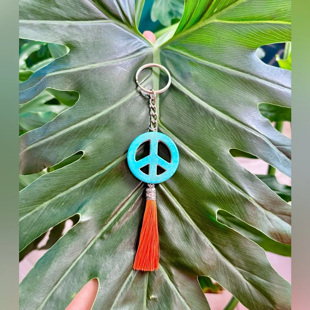 Magnesite keychain